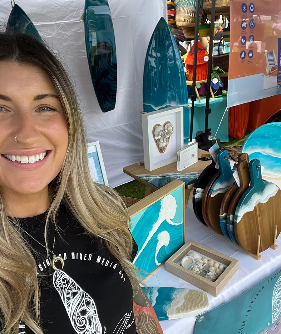 Perth Resin Ocean Art