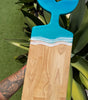 Whale Tail Resin + Wood Serving Board