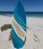 My Island Home Resin Surfboard  |  Ocean Inspired Resin Wall Art