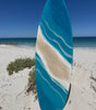 My Island Home Resin Surfboard  |  Ocean Inspired Resin Wall Art