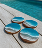 Ocean Coasters  |  Ocean Inspired Resin Art
